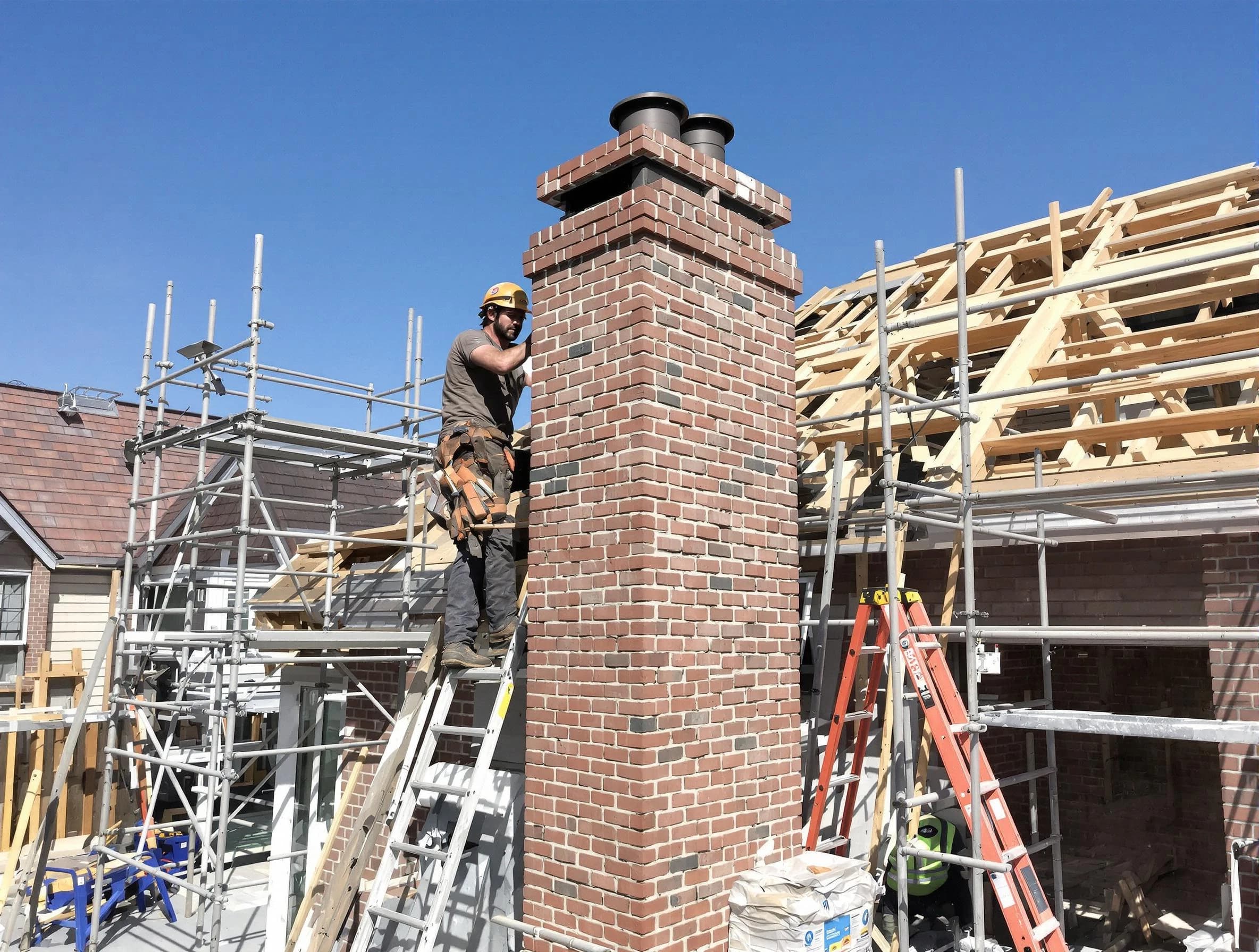 New chimney installation completed by Stafford Chimney Sweep in Stafford, NJ