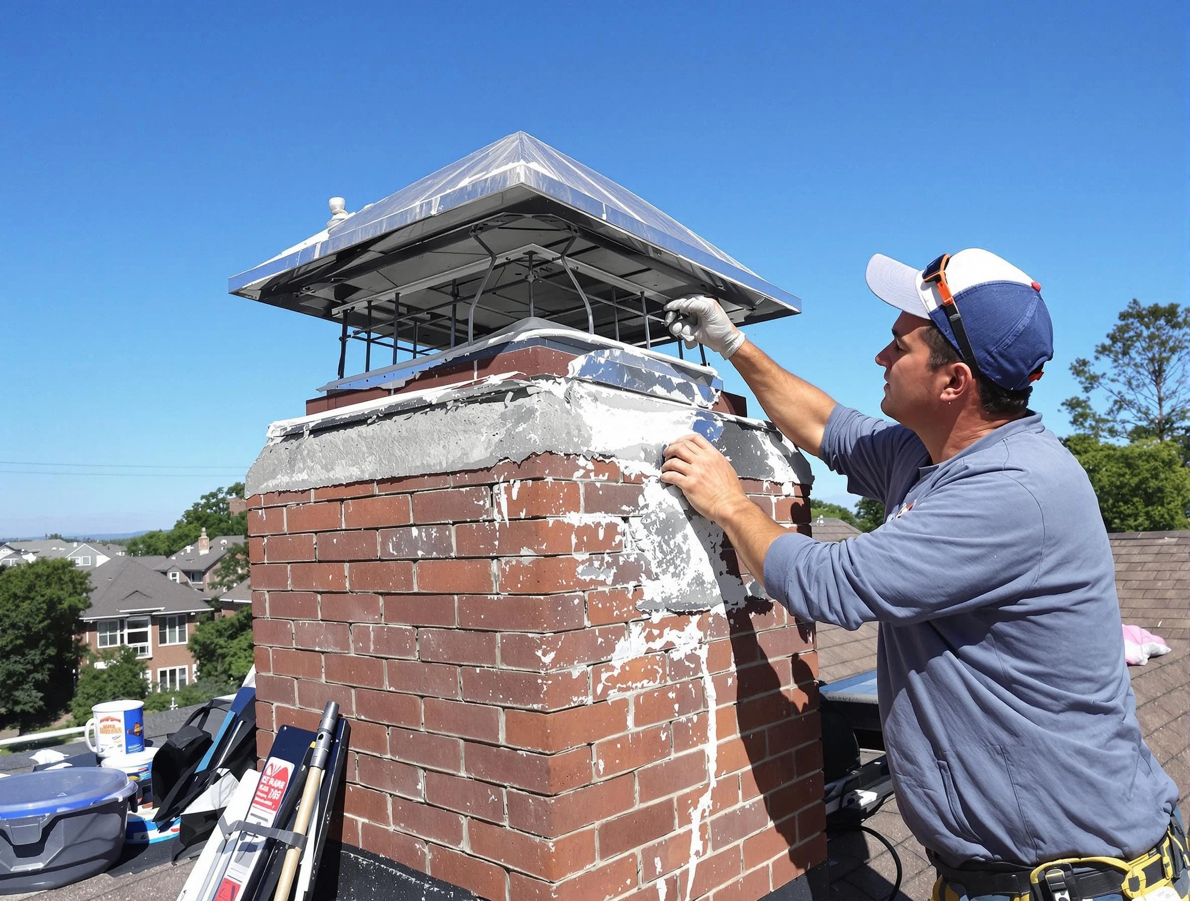 Chimney Crown Services service in Stafford, NJ